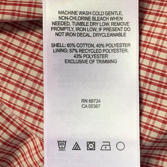 Columbia Omni Shade Shirt Men L Red Plaid Vented Outdoor Long Sleeve Button Up - Picture 14 of 14